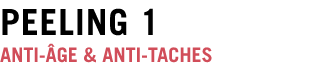 Peeling anti-âge et anti-tâches L.C.P
