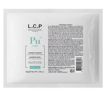 Masque alginate au sel de la mer morte