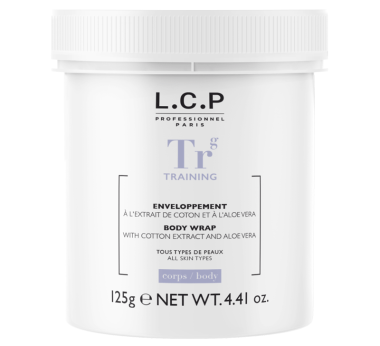 Enveloppement corporel à l'extrait de coton.