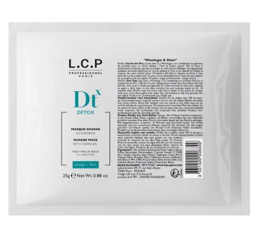 Masque shaker au charbon