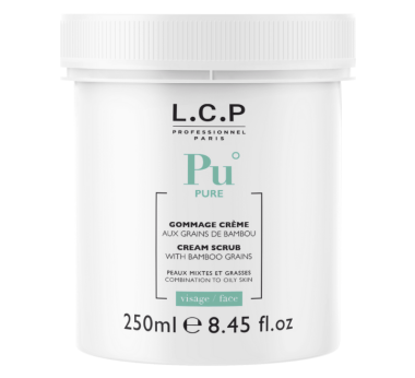 Gommage crème aux grains de bambou LCP