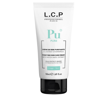 Crème de soin purifiante à l'extrait d'hamamélis LCP
