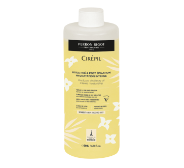 Huile pé et post épilation au jasmin 500 ml