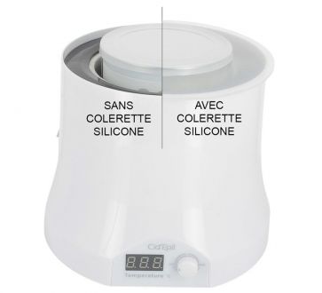 Collerette de propreté réutilisable en silicone