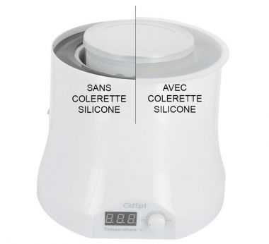 Collerette de propreté réutilisable en silicone