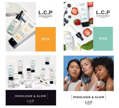 Lot de 4 affichettes LCP