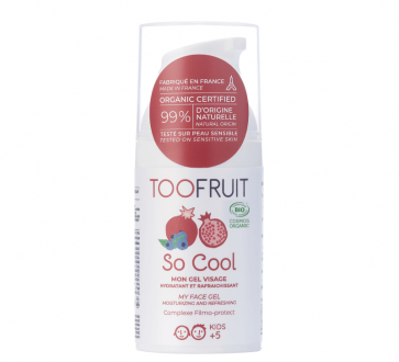 Gel visage grenade myrtille Toofruit