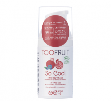 Gel visage grenade myrtille Toofruit